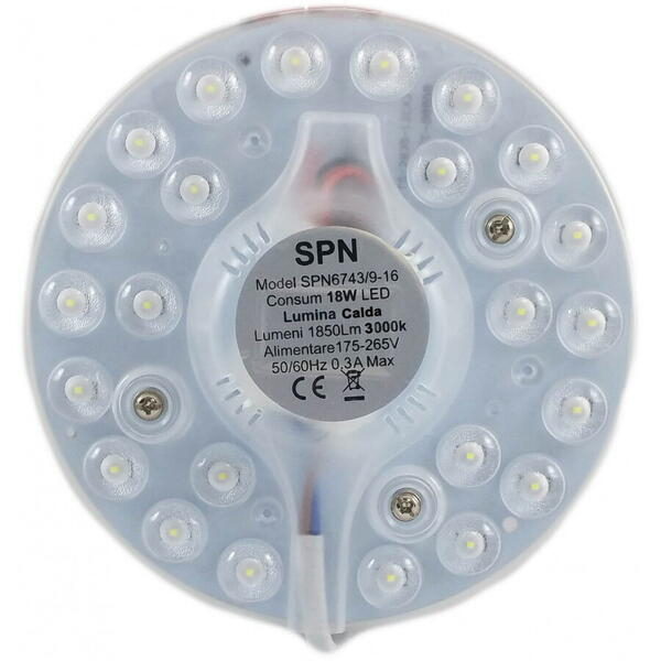 Modul cu 36 led-uri 18W 54-60V alb rece 100mm-5730-2B18C-36LED [1]