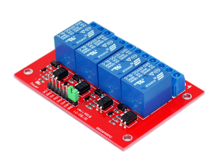 Modul cu 4 relee cu optocuplor 12V OKY3013-1 [4]