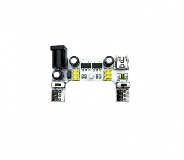 Modul de alimentare breadboard 2 cai cu comutator OKY0027-2 [1]