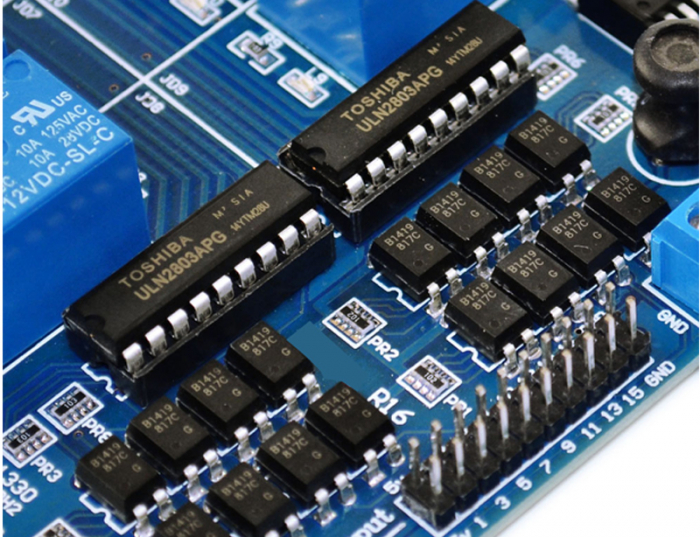 Modul de comanda cu 16 relee la 12V cu optocuplor OKY3016 [5]