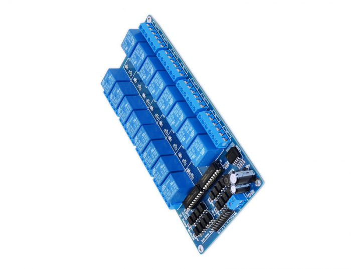 Modul de comanda cu 16 relee la 12V cu optocuplor OKY3016 [4]