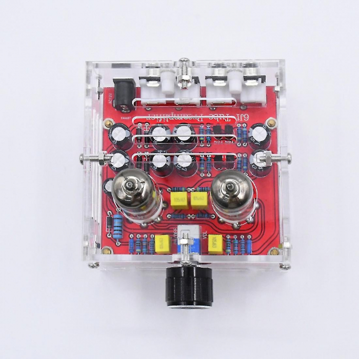 Modul preamplificator audio, stereo cu tuburi electronice, 6J1 OKN514-16 [3]