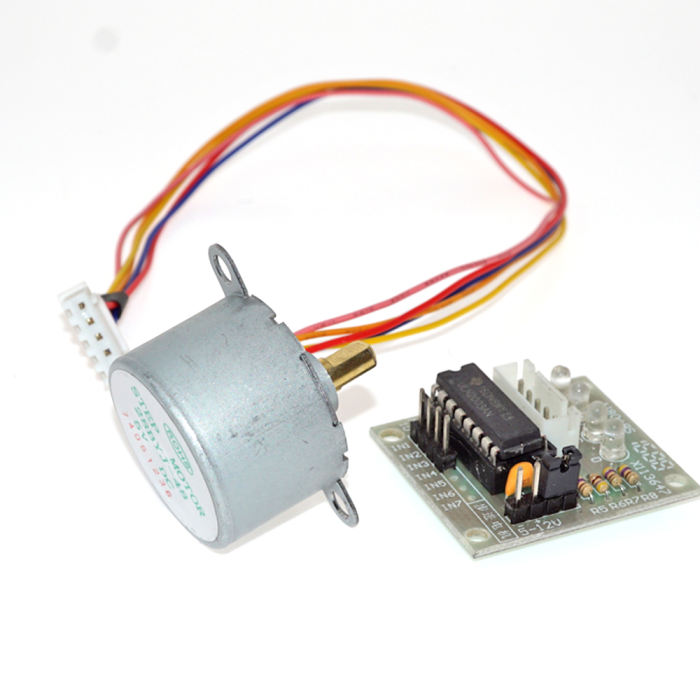 Motor pas cu pas fixat pe driver ULN2003 OKY3194 [4]