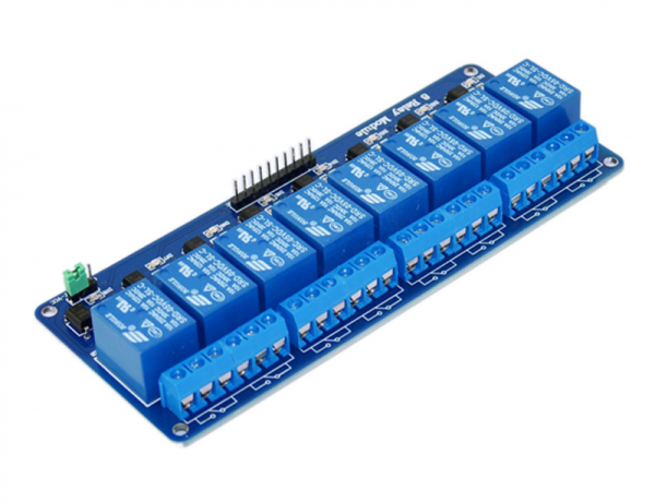 Modul de comanda cu 8 relee la 12V cu optocuplor OKY3014 [4]