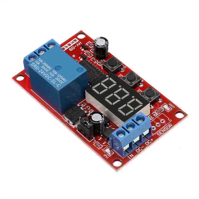Modul releu temporizator 5V cu afisaj LED OKY3011-10-5 [4]