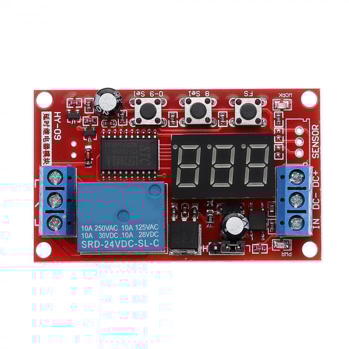 Modul releu temporizator 5V cu afisaj LED OKY3011-10-5 [5]