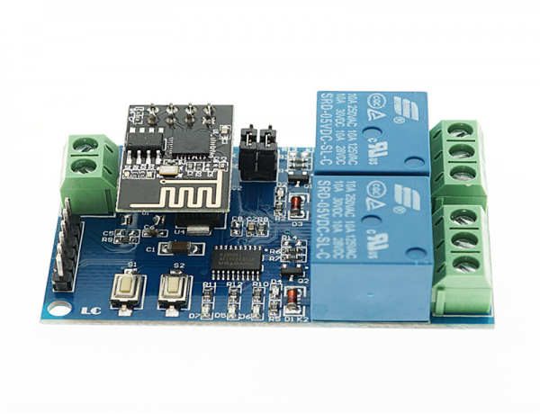 Modul cu 2 relee WiFi cu ESP8266 pentru IOT OKY3023 [3]