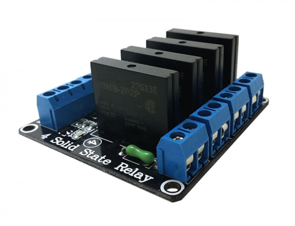 Modul cu 4 relee SSR 5v tensiune comanda low level max.240V 2A OKY3043 [5]
