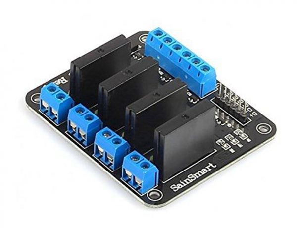 Modul cu 4 relee SSR 5v tensiune comanda low level max.240V 2A OKY3043 [2]