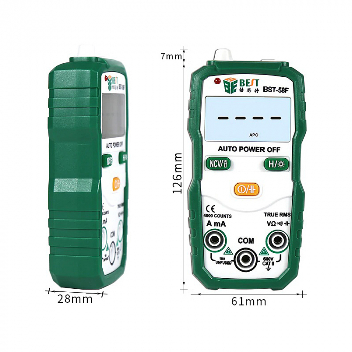 Multimetru cu autoscalare BST-58F [3]