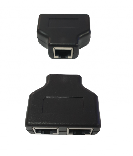 Network splitter - distribuitor retea 2xRJ45 prin cablu UTP/FTP [2]