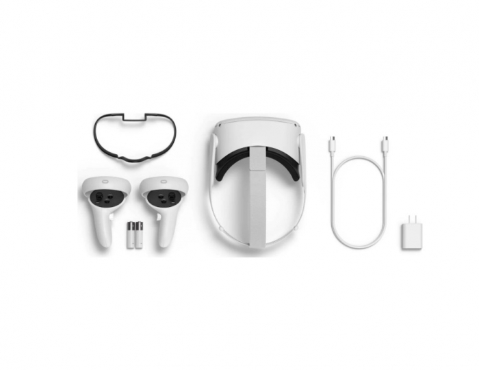 Ochelari VR META Oculus Quest 2, 128 GB, Alb [2]