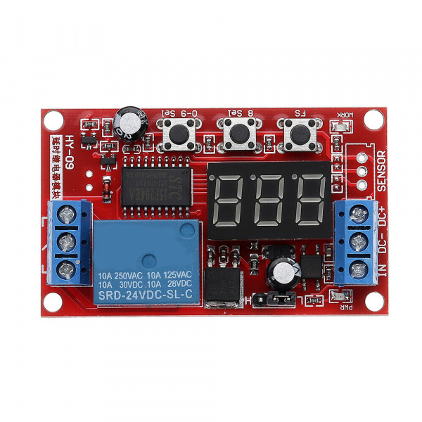 OKY3011-10-12 Modul releu temporizator 12V cu afisaj LED [5]