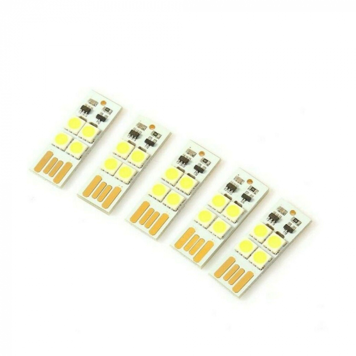 Modul iluminare cu 4 led-uri si intrerupator touch USB OKY3217-2 [3]