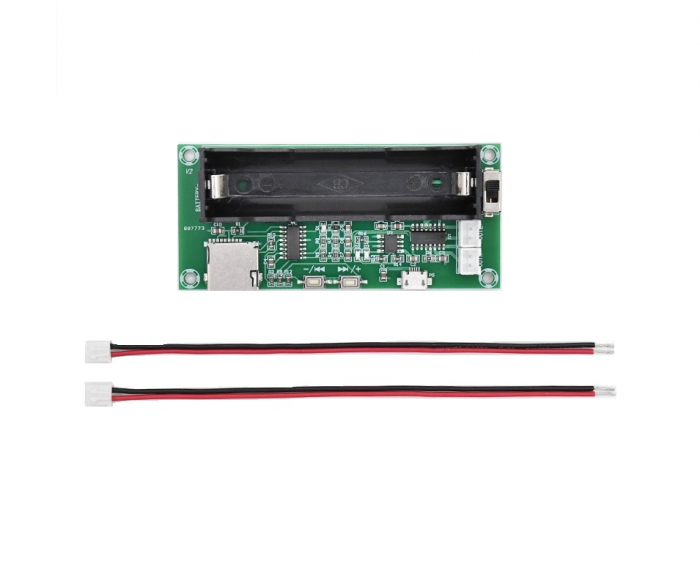 Amplificator 2x3W cu incarcare acumulator si card microSD OKY427-5 [4]