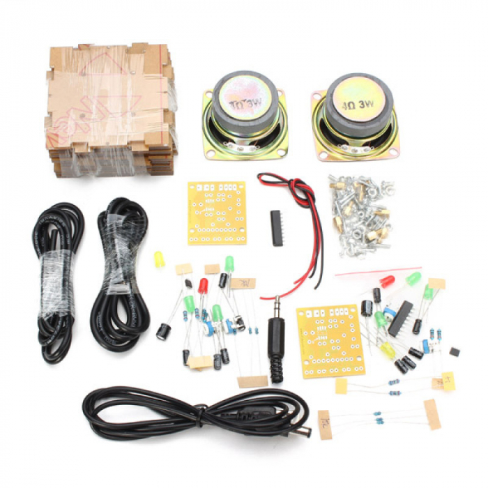 Kit boxe DIY 5V DC carcasa acrilica OKY1305 [2]