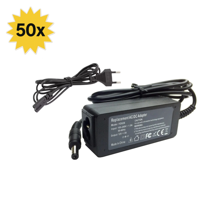 Pachet 50 x surse de alimentare profesionala YDS 12V 3A [1]
