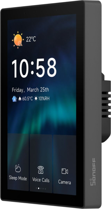 Panou de control inteligent Sonoff NS Panel 120PB NEGRU [3]