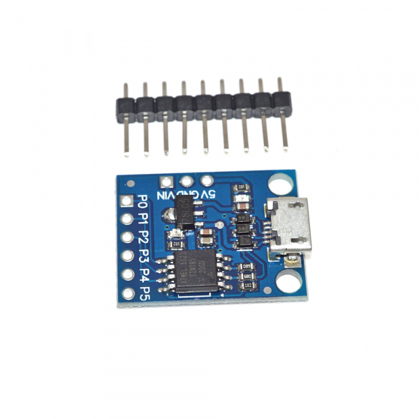 Placa de dezvoltare miniatura cu ATtiny85 si microUSB OKY2024-1 [3]