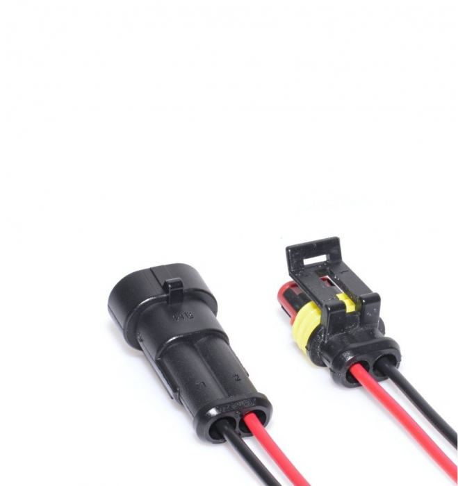 Pereche de conectori cu cablu Superseal cu 2 fire OKN-GM1087 [2]