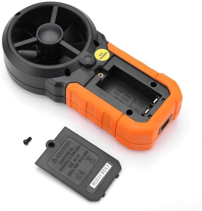 Anemometru profesional pentru masurarea vantului si a fluxului de aer PEAKMETER PM6252A [3]