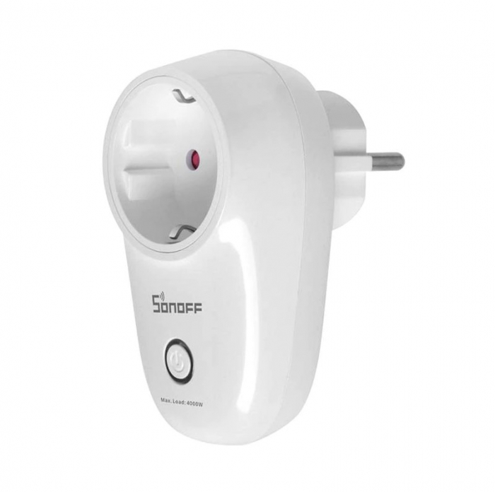 Priza inteligenta Sonoff S26R2TPF-DE, Wi-Fi, 16A, 4000W, compatibil Android/iOS [2]