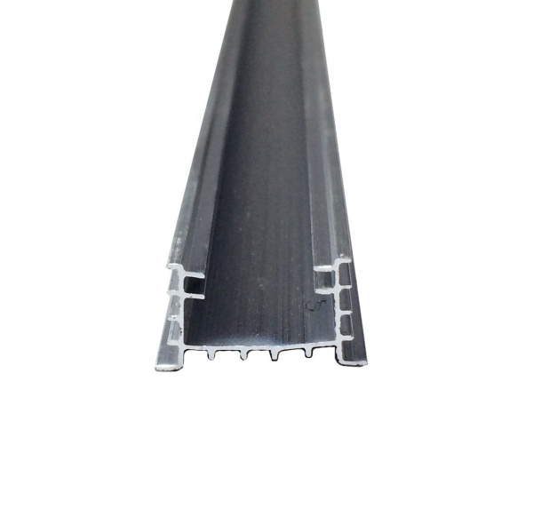 Profil aluminiu / Canal Banda Led Hard Strip, capac alb mat, Lungime 1m [2]