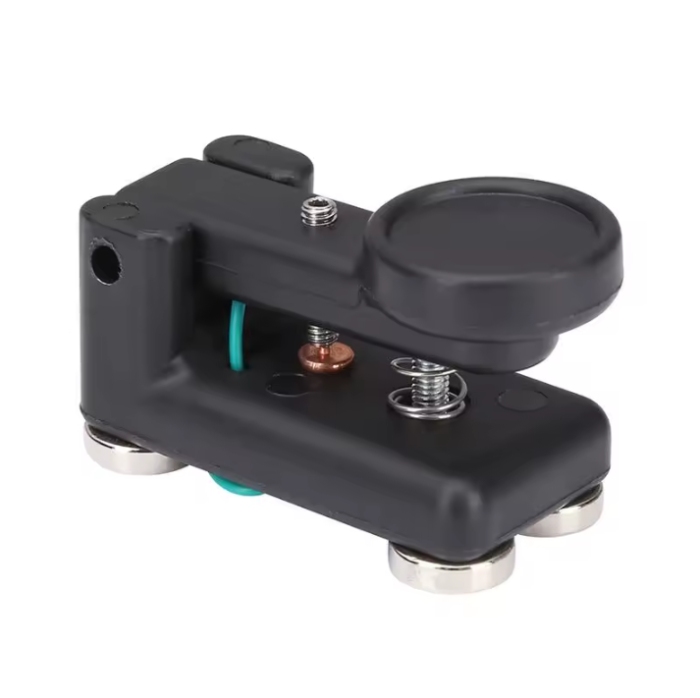 Cheie telegrafica Morse CW cu magneti de fixare si arc de revenire, manipulator radioamator [2]