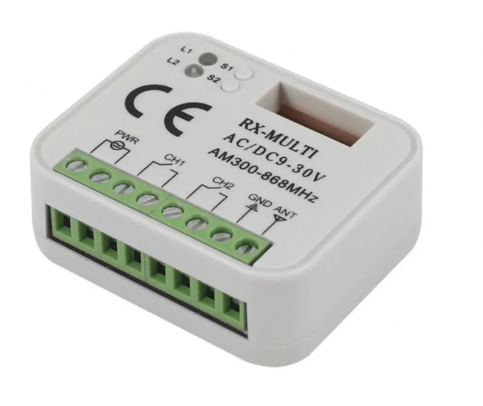 Receptor universal RX-Multi 300-868Mhz (Nice, BFT,Torlift, Came, etc) [2]