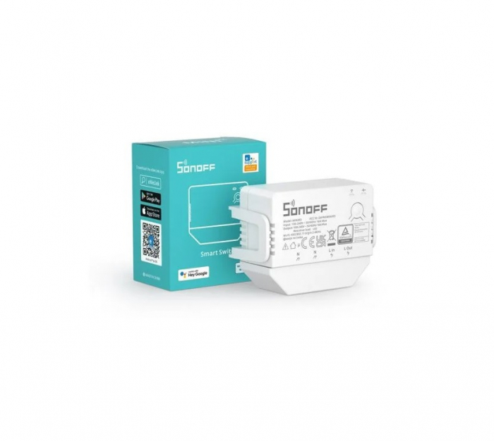 Releu inteligent 1 canal Sonoff MINI R3, WiFi + eWeLink-Remote [2]