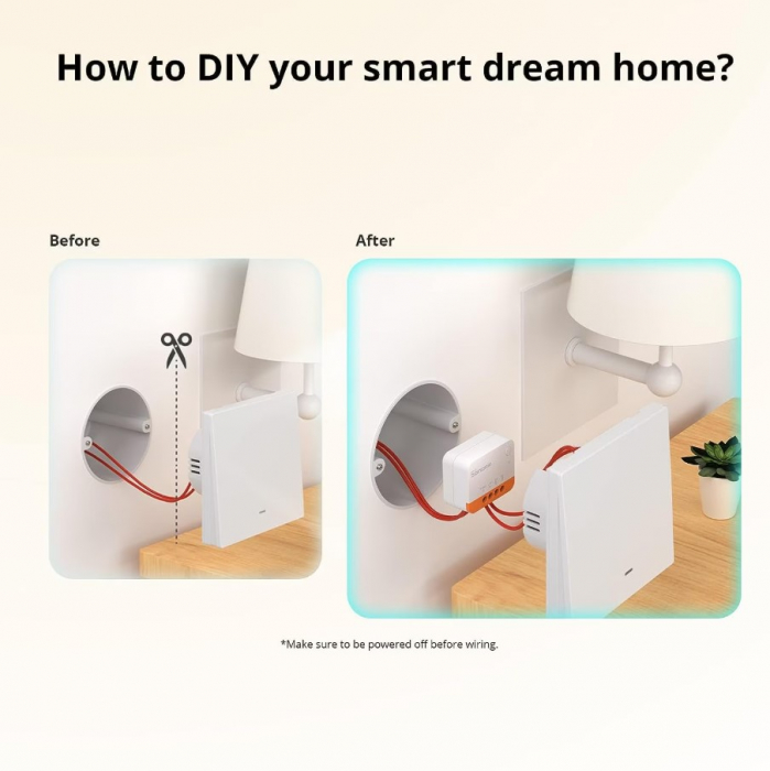 Releu smart Sonoff ZBMINIL2, Wi-Fi, Zigbee 3.0, compatibil Google Home/Amazon Alexa [3]