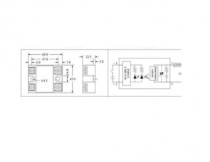 Modul Releu Solid SSR-40DA 40A OKN1205-2 [2]