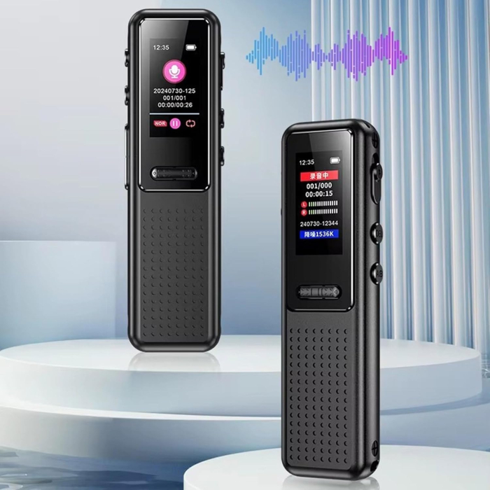 Reportofon digital ZD39 32GB cu ecran 0.96 inch, inregistrare MP3/WAV, USB-C, autonomie 23h [7]