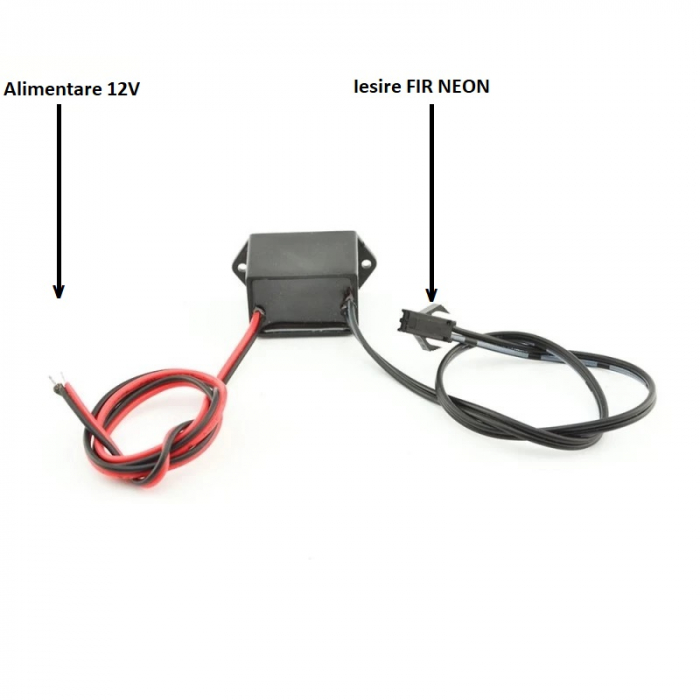 Ridicator Tensiune/Droser pentru FIR NEON 12V [2]