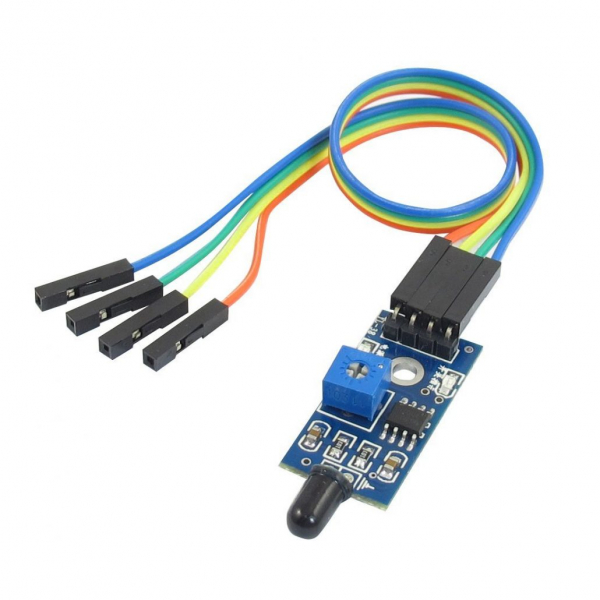 Modul senzor flacara cu IR compatibil arduino OKY3053 [6]