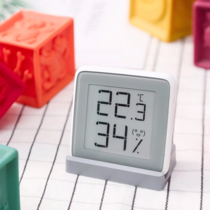 Termohigrometru digital Miaomiaoce, ecran E-Ink, temperatura si umiditate, alb MHO-C201 [4]