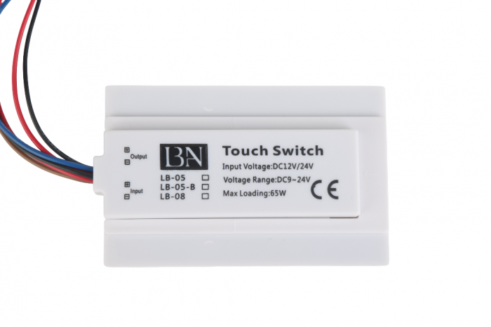 Comutator tactil cu difuzoare bluetooth pentru oglinda LED, functie dimmer, dezaburire, 12-24V DC, LB-05-BT2 [2]