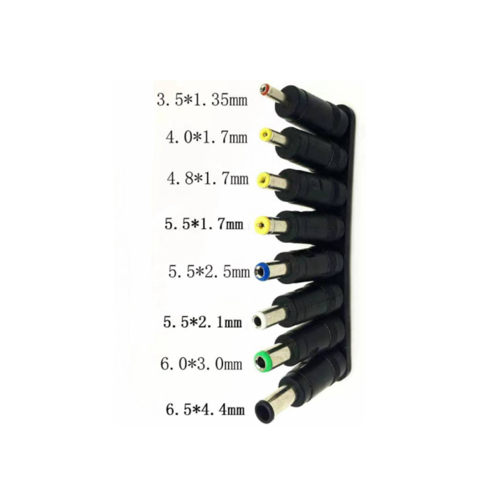 Set adaptoare alimentare universale DC, 8 bucati, 3.5mm – 6.5mm, conectori pentru surse laptop si electronice [2]