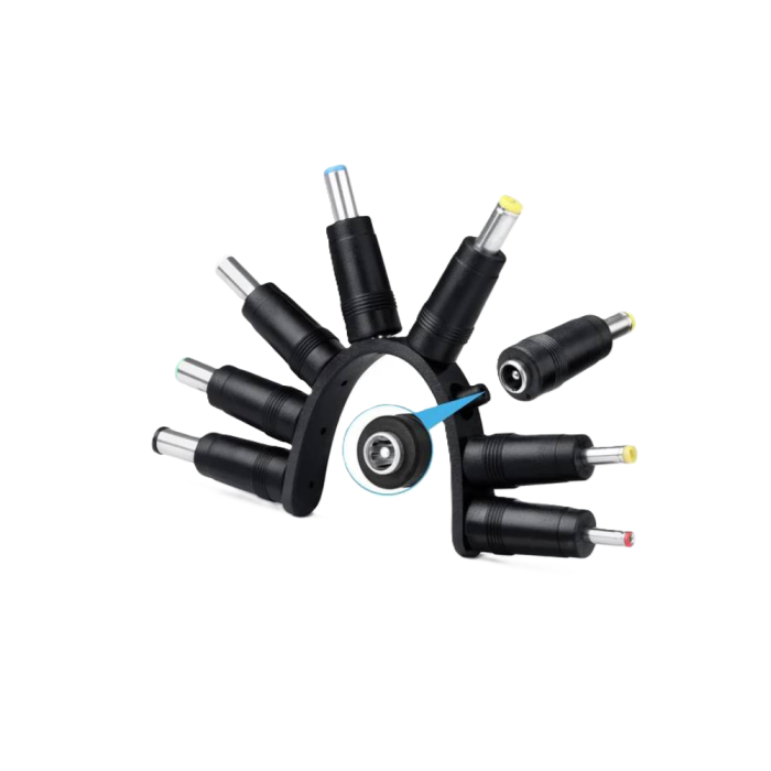 Set adaptoare alimentare universale DC, 8 bucati, 3.5mm – 6.5mm, conectori pentru surse laptop si electronice [1]