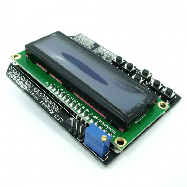 Modul albastru LCD 1602 compatibil Duemilanove Uno Mega2560 Mega1280 OKY4004 [4]