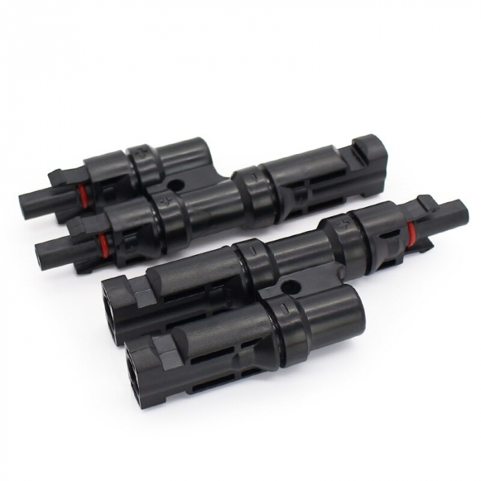 Set conectori tip MC4 splitter model T pentru panouri fotovoltaice [2]
