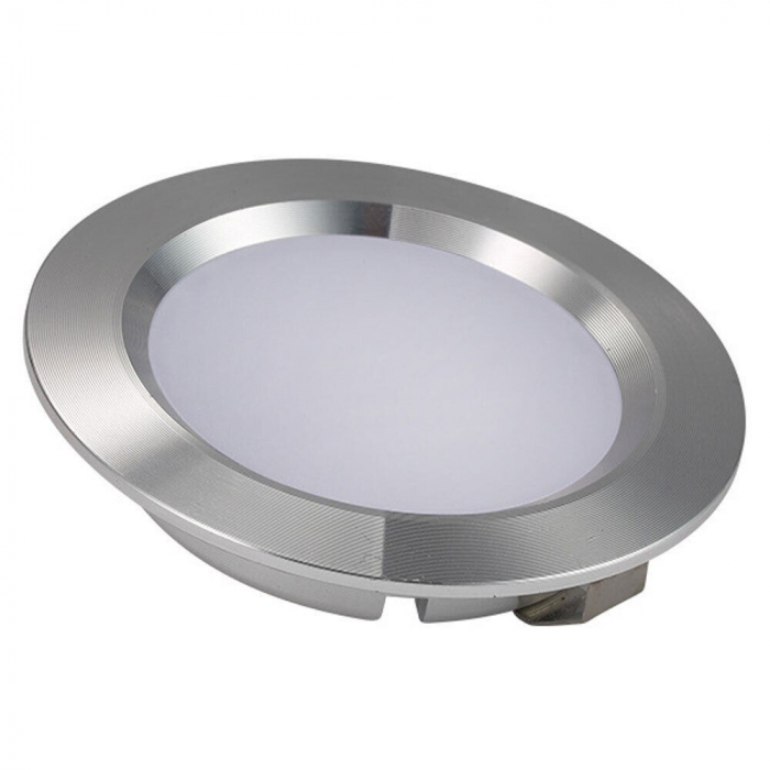 Spot led aplicat cu inductie DC12V 2-2.5W alb natural, silver inductie 5-10cm [1]