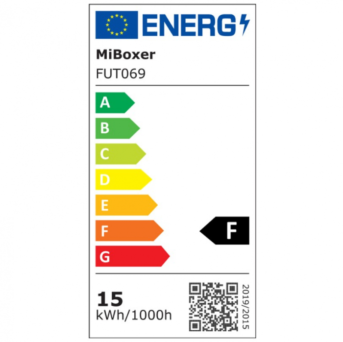 Spot LED incastrat MiBoxer, FUT069, 15W, incastrat, RGB+CCT, 1200LM, 2700-6500K, lumina ajustabila, 2.4GHz, control de la distanta 30m, AC100-240V, IP54, alb [3]