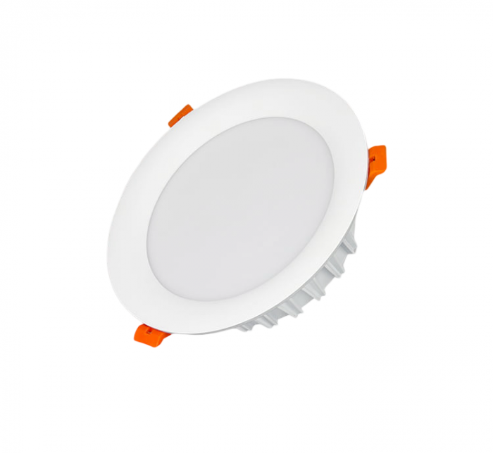 Spot LED MiBoxer FUT065, 18W, incastrat, RGB+CCT, 1500LM,  2700K-6500K, lumina ajustabila, 2.4GHz, control de la distanta 30m, AC100-240V, alb [1]
