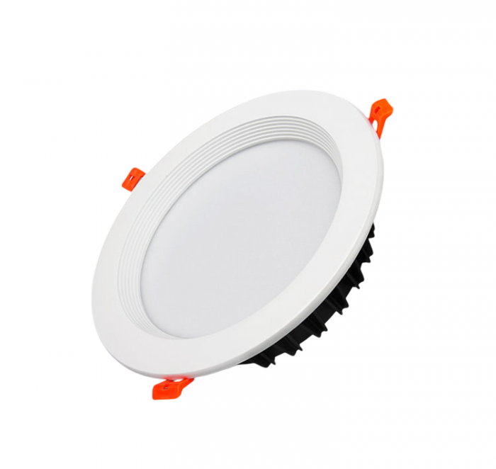 Spot LED MiBoxer FUT060, 25W, incastrat, RGB+CCT, 2000LM, 2700K-6500K, lumina ajustabila, 2.4GHz, control de la distanta 30m, AC100-240V, alb [1]