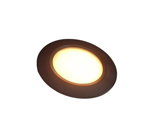 Spot led ingropat cu fire alb cald 12V 2-2.5W rama black mat cu atingere [1]