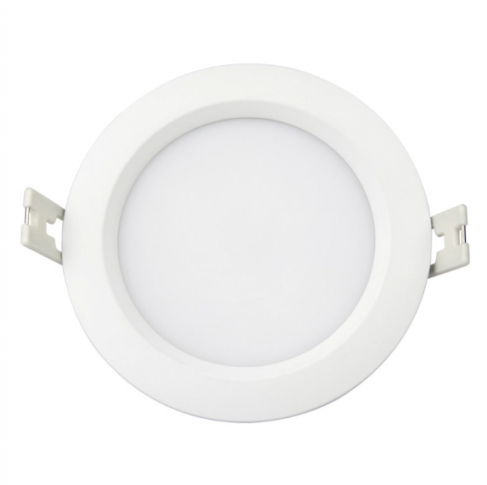 Spot LED MiBoxer FUT063, 6W, incastrat, RGB+CCT, 500LM, 2700K-6500K, lumina ajustabila, 2.4GHz, control de la distanta 30m, AC100-240V, rotund, alb, IP54 [1]