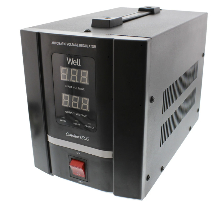 Stabilizator automat de tensiune Well Constant 1500VA/900W cu servo motor, reconditionat RCD-AVR-SRV-CONSTANT1500-WL [2]