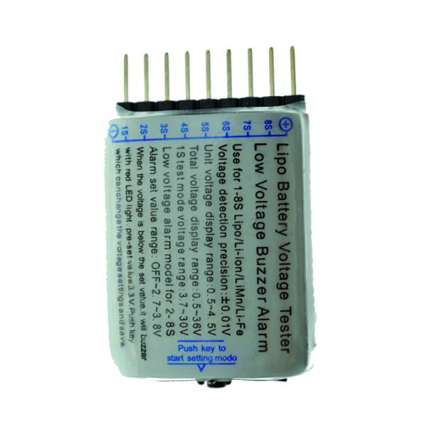 Tester acumulatori Li-Ion 1S-8S OKY3418 [3]