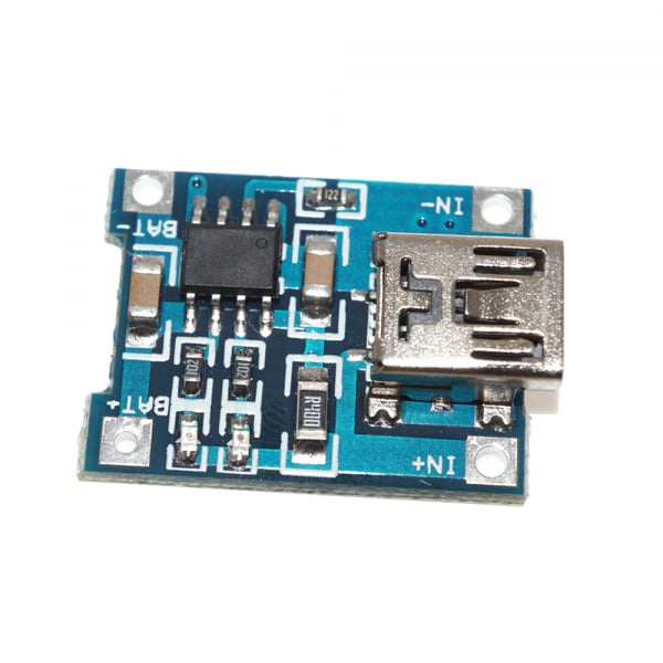 Modul de incarcare cu TP4056 1A miniUSB fara circuit de protectie descarcare acumulator  OKY3402 [2]